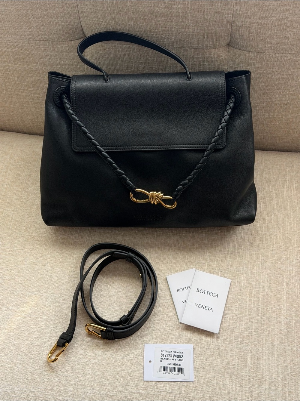 Bottega Veneta Medium Ciao Ciao Bag (black) - Picture 14 of 14